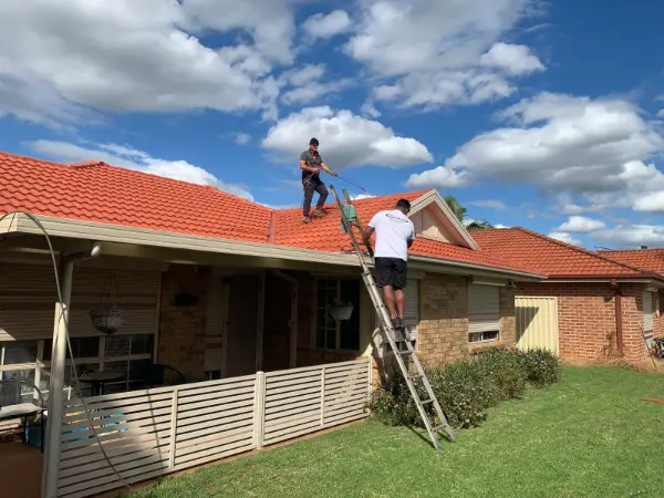 Roof restoration for a property in Sydney by Daniel Johan and his team